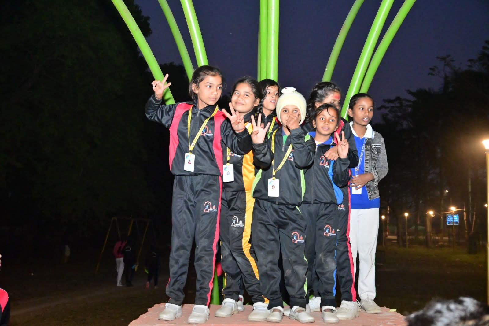 Primary school students at NPS